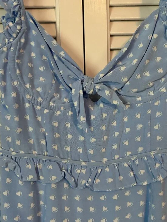 For Love & Lemons Sweetheart Mini Dress - Picture 2 of 6